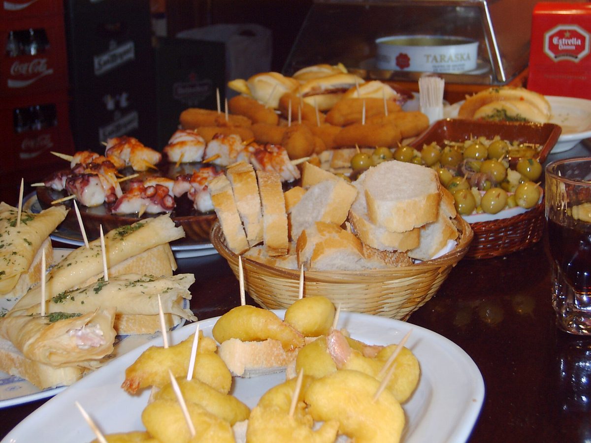 Barra de pinchos